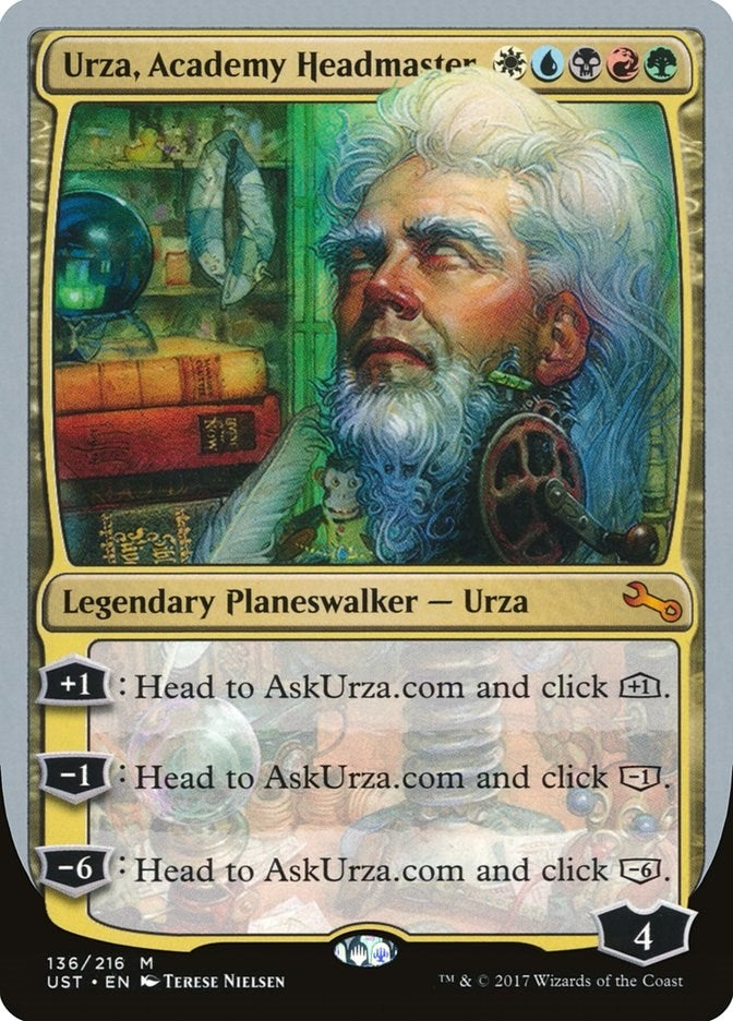 Image for Urza, Academy Headmaster (136) [Unstable]