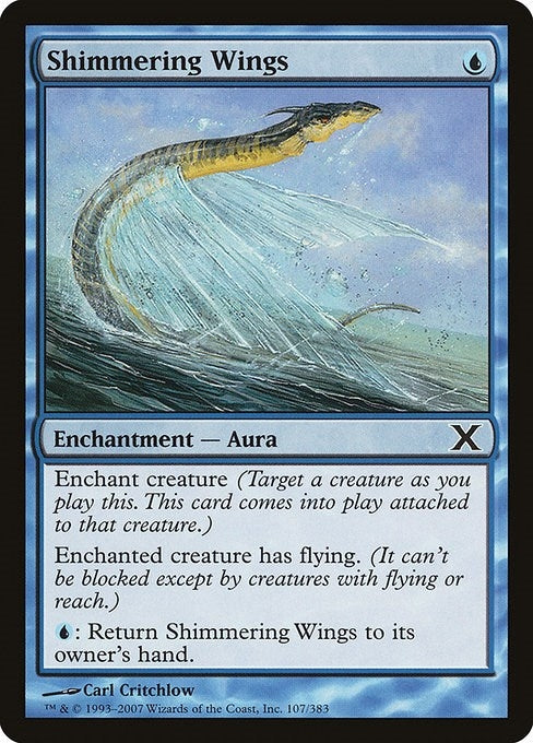 Image for Shimmering Wings (107) - Magic: The Gathering