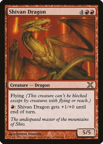 Image for Shivan Dragon (230) (10E)