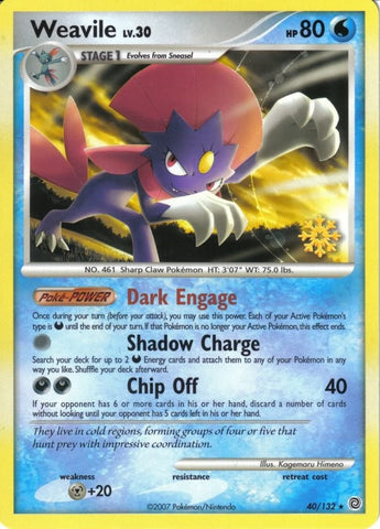 Image for Weavile (040/132) - Pokemon