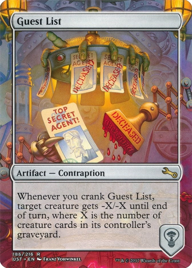 Image for Guest List (186) [Unstable]