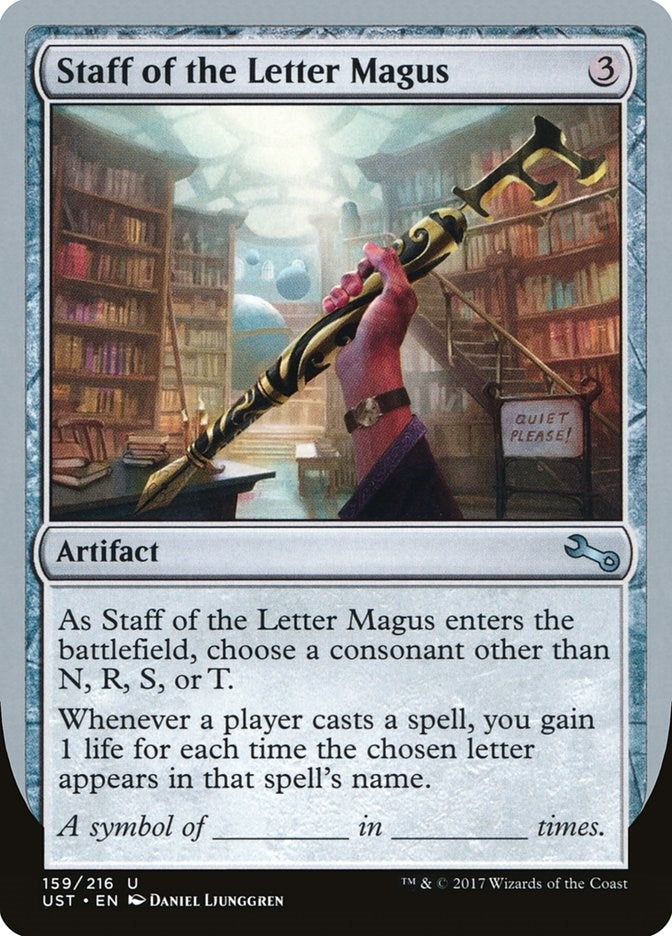 Image for Staff of the Letter Magus (159) [Unstable]