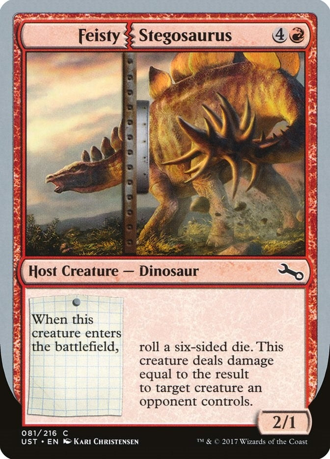 Image for Feisty Stegosaurus (81) [Unstable]