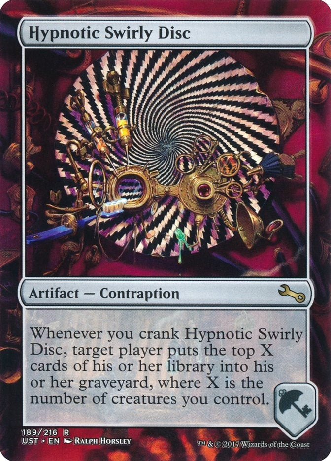 Image for Hypnotic Swirly Disc (189) [Unstable]
