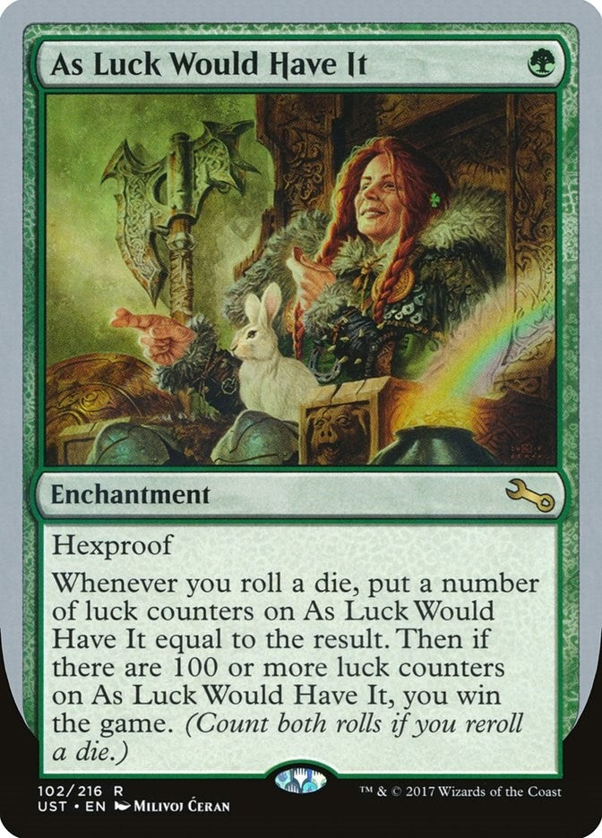 Image for As Luck Would Have It (102) [Unstable]
