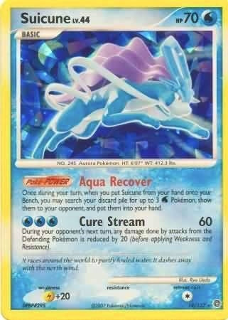 Suicune - 19/132 (Cracked Ice Holo) (019/132) (Miscellaneous Cards & Products)
