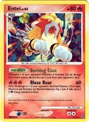 Image for Entei - 4/132 (Cracked Ice Holo) (004/132) (Miscellaneous Cards & Products) (MCAP) - Pokemon