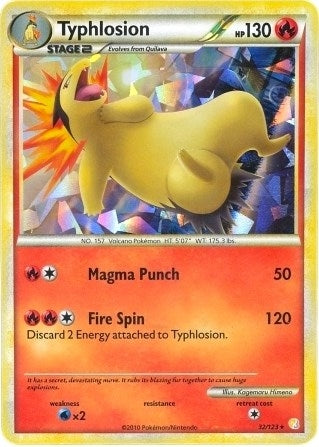 Image for Typhlosion (032/123) [Deck Exclusives]