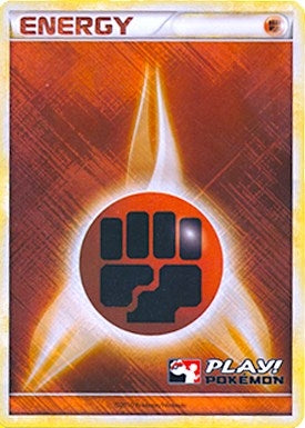Image for Fighting Energy (2010 Play! Pokemon) [League & Championship Cards]