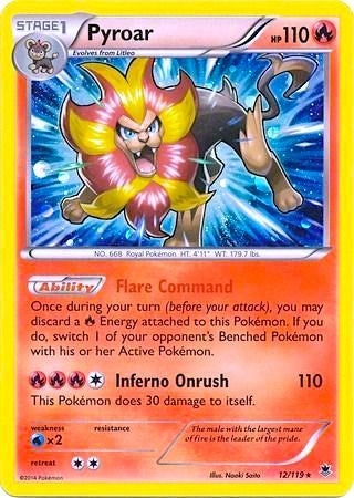 Image for Pyroar (012/119) [Blister Exclusives]