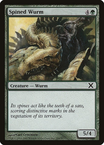 Image for Spined Wurm (298) - Magic: The Gathering