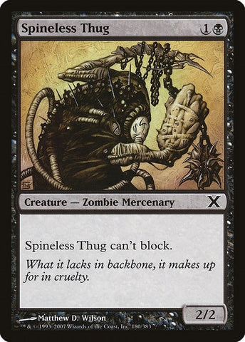 Image for Spineless Thug (180) - Magic: The Gathering