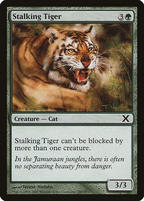 Image for Stalking Tiger (299) - Magic: The Gathering