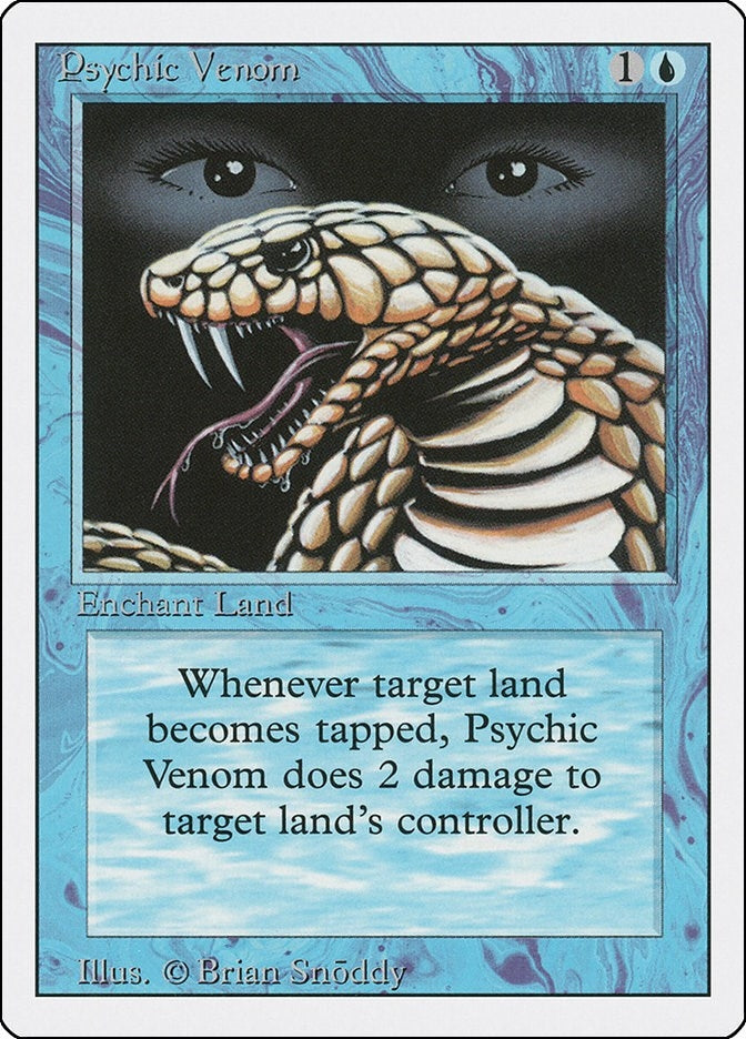 Image for Psychic Venom - Magic: The Gathering