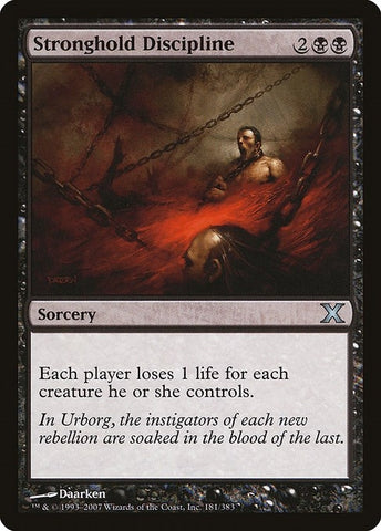 Image for Stronghold Discipline (181) (10E)