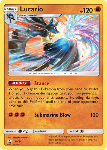 Image for Lucario - SM54 (SM54) [SM Promos]