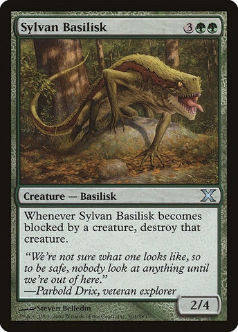 Image for Sylvan Basilisk (301) - Magic: The Gathering
