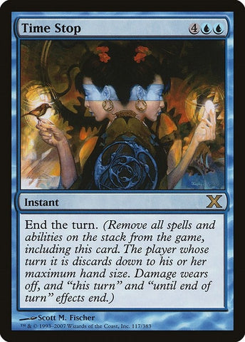 Image for Time Stop (117) - Magic: The Gathering