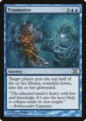 Image for Traumatize (119) - Magic: The Gathering