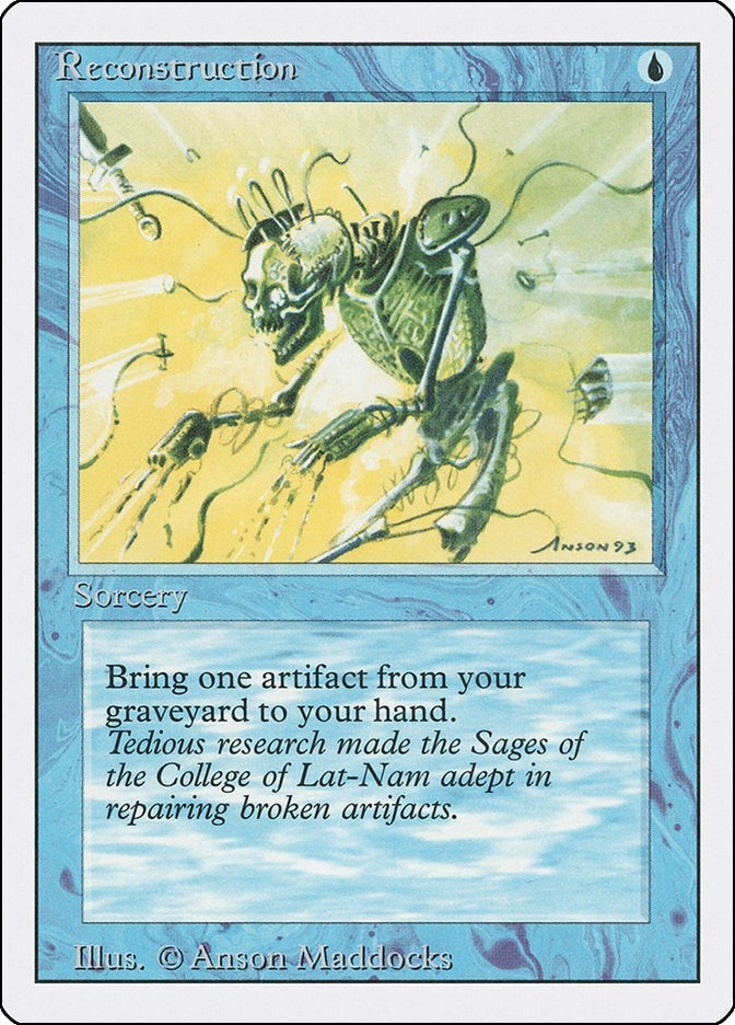Image for Reconstruction - Magic: The Gathering