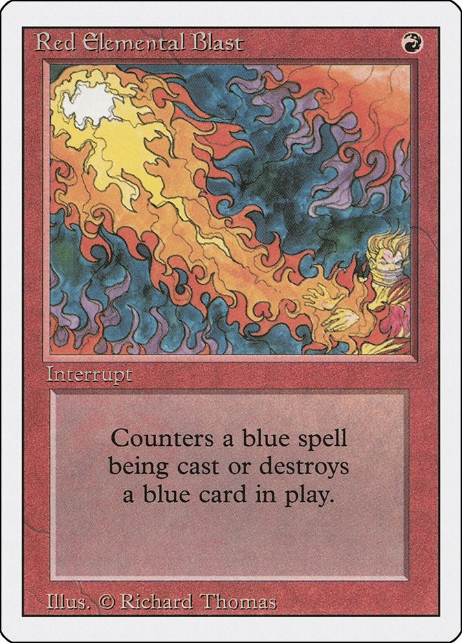 Image for Red Elemental Blast - Magic: The Gathering