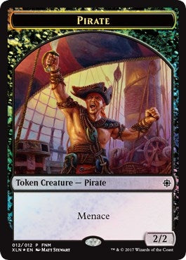 Image for Pirate // Treasure Double-Sided Token (12) - Magic: The Gathering