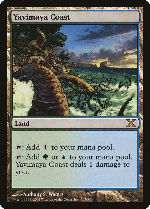 Image for Yavimaya Coast (363) - Magic: The Gathering