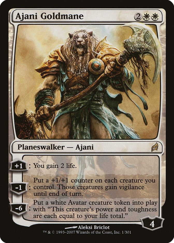Image for Ajani Goldmane (1) [Lorwyn]