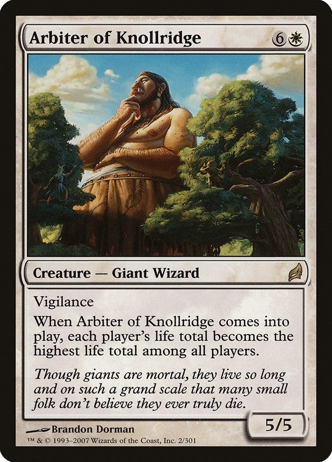 Image for Arbiter of Knollridge (2) [Lorwyn]