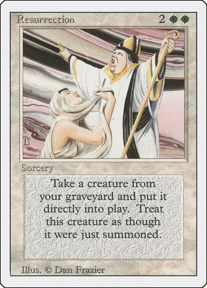 Image for Resurrection - Magic: The Gathering
