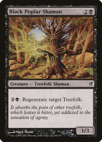 Image for Black Poplar Shaman (99) [Lorwyn]