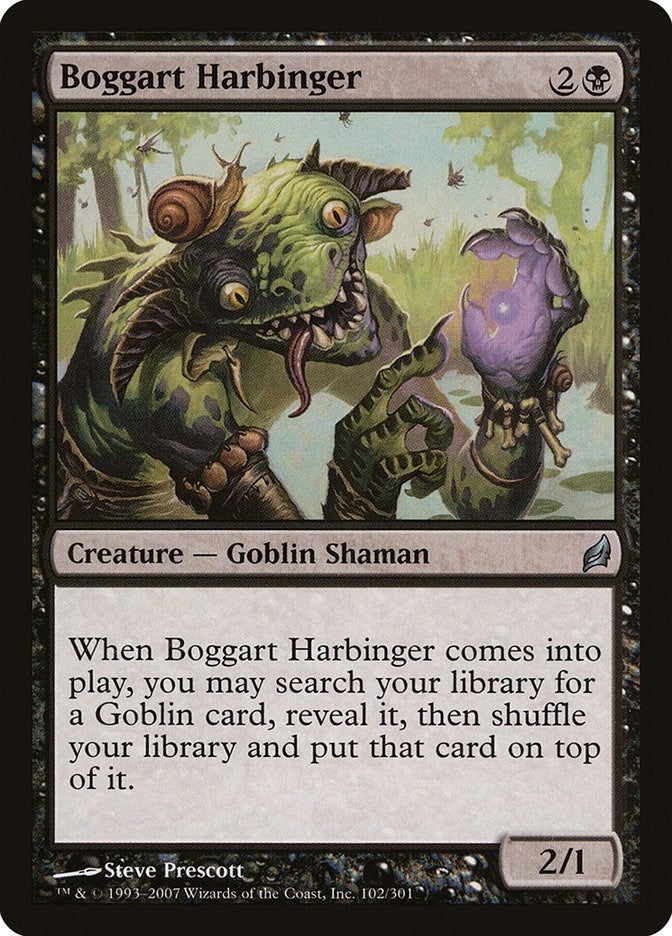 Image for Boggart Harbinger (102) [Lorwyn]