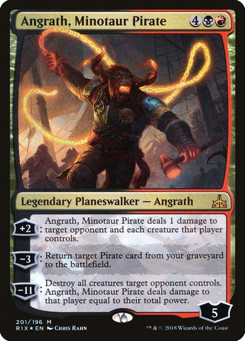Image for Angrath, Minotaur Pirate (201) [Rivals of Ixalan]