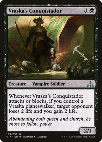Image for Vraska's Conquistador (199) [Rivals of Ixalan]