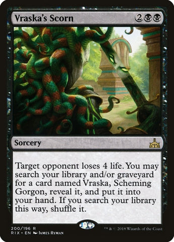 Image for Vraska's Scorn (200) [Rivals of Ixalan]