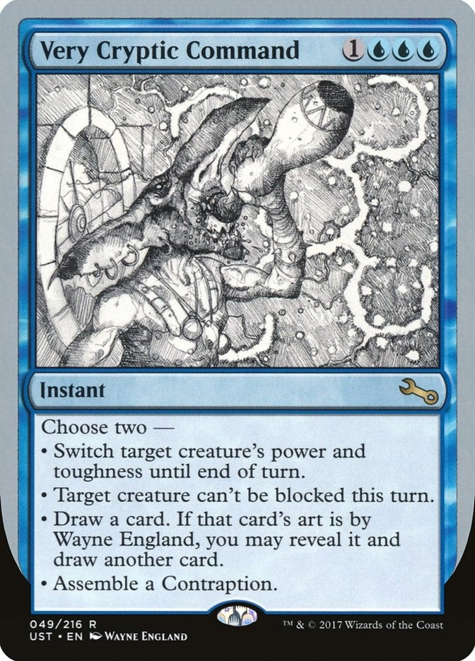Image for Very Cryptic Command (A) (49) [Unstable]