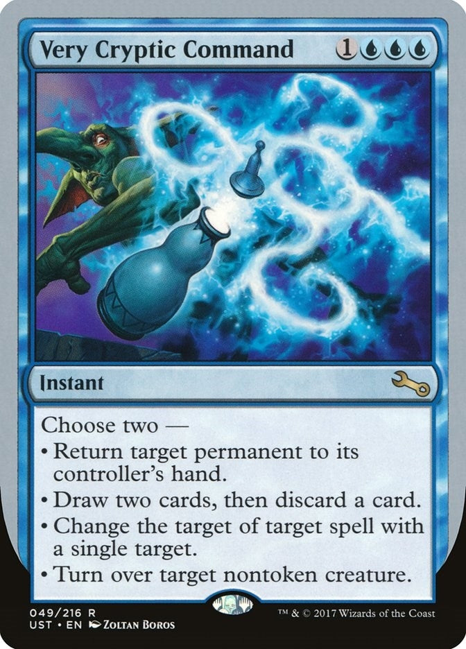 Image for Very Cryptic Command (D) (49) [Unstable]