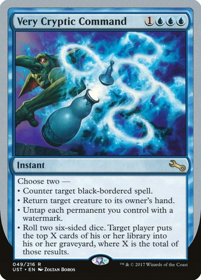 Image for Very Cryptic Command (E) (49) [Unstable]