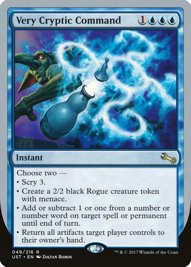 Image for Very Cryptic Command (F) (49) [Unstable]
