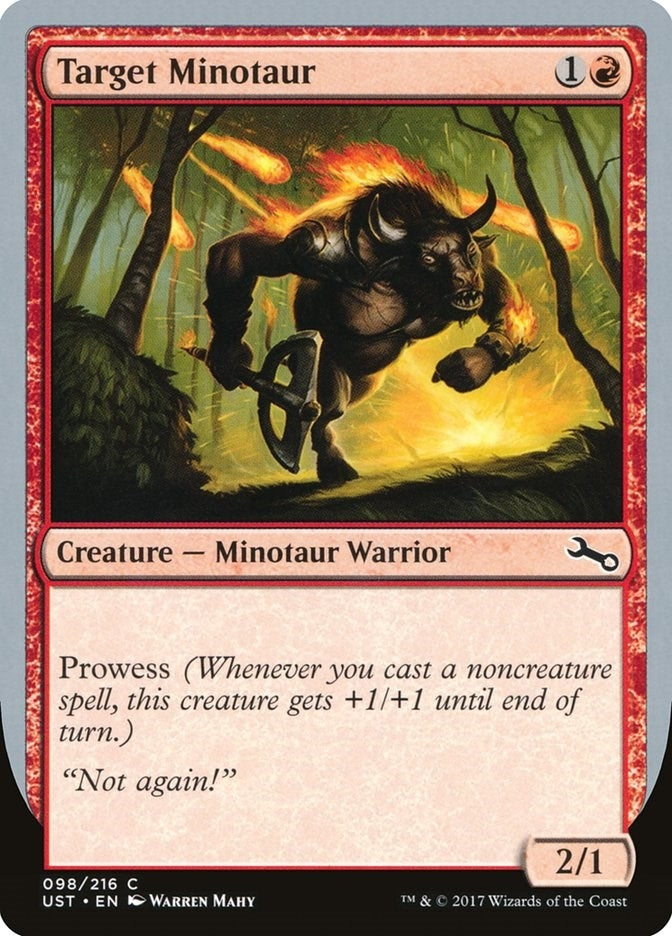 Image for Target Minotaur (C) (98) [Unstable]