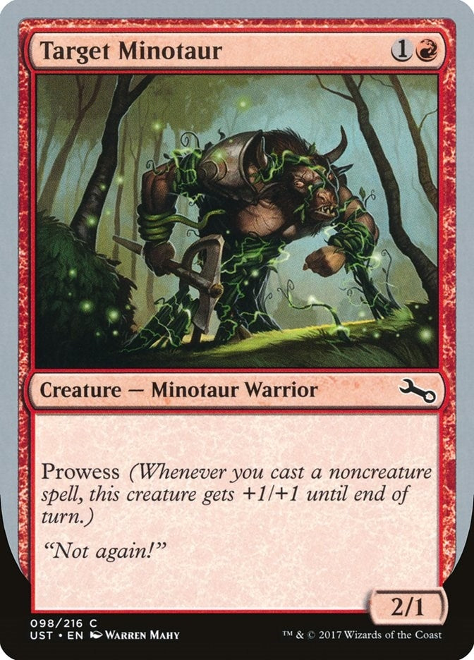Image for Target Minotaur (D) (98) [Unstable]
