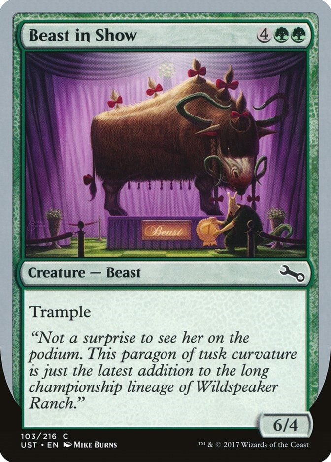 Image for Beast in Show (D) (103) [Unstable]