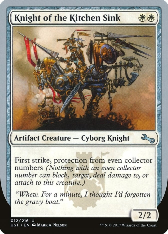 Image for Knight of the Kitchen Sink (B) (12) [Unstable]