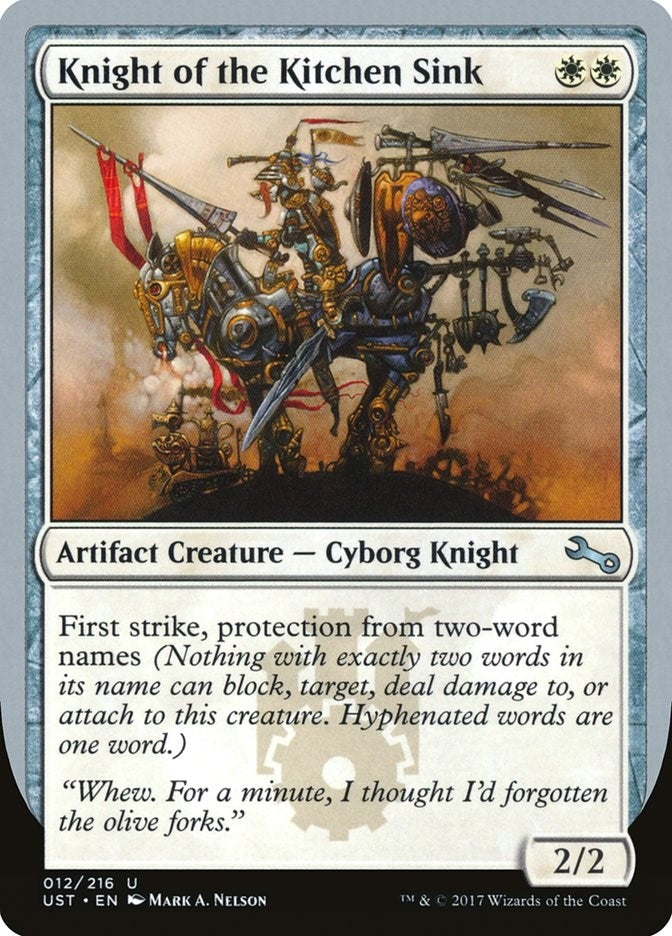 Image for Knight of the Kitchen Sink (E) (12) [Unstable]