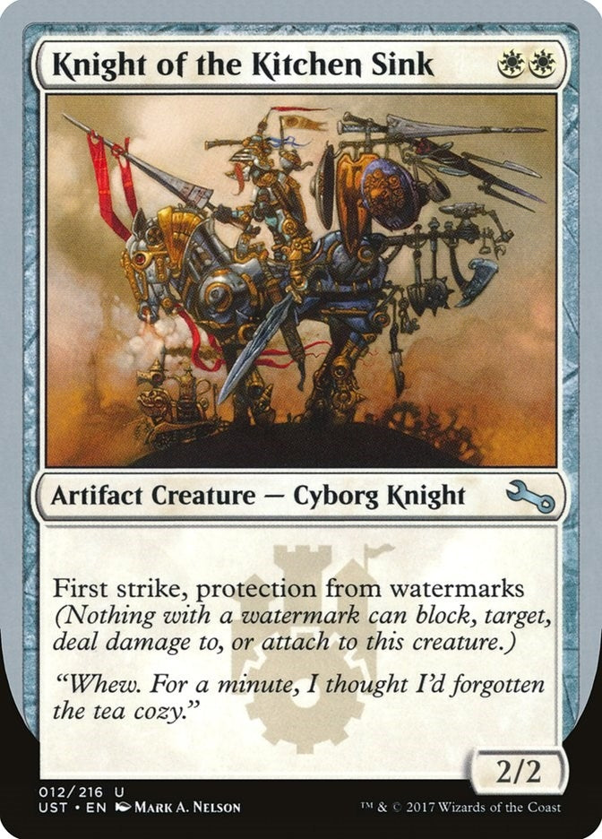 Image for Knight of the Kitchen Sink (F) (12) [Unstable]