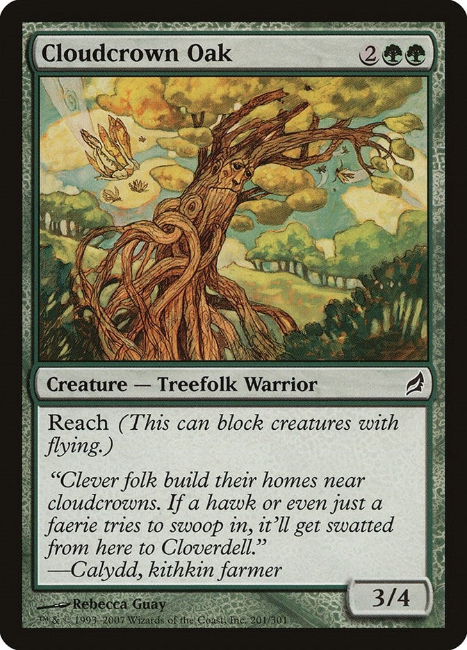 Image for Cloudcrown Oak (201) [Lorwyn]