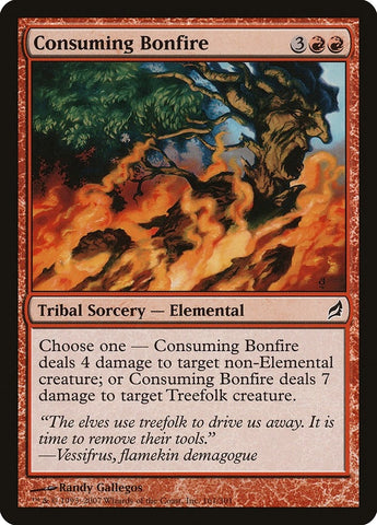Image for Consuming Bonfire (161) [Lorwyn]