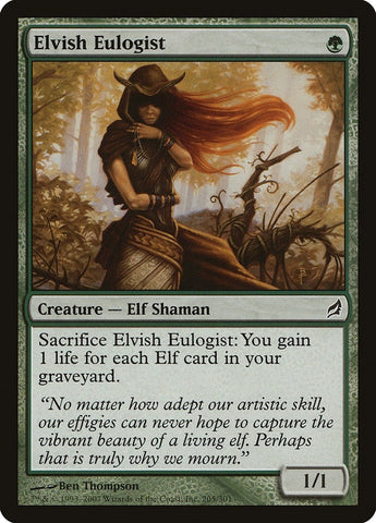 Image for Elvish Eulogist (205) [Lorwyn]
