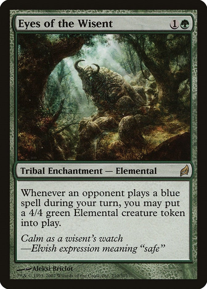 Image for Eyes of the Wisent (210) [Lorwyn]