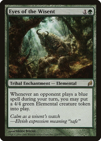 Image for Eyes of the Wisent (210) [Lorwyn]